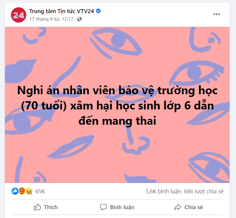 Tội xâm phạm tình dục người dưới 16 tuôi